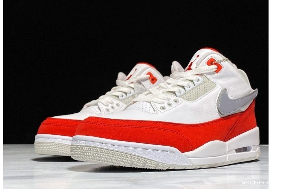 Cheap EP 3 JORDAN CJ0939-100 WHITE CJ0939-100 UNIVERSITY RED AIR TINKER RETRO 0331